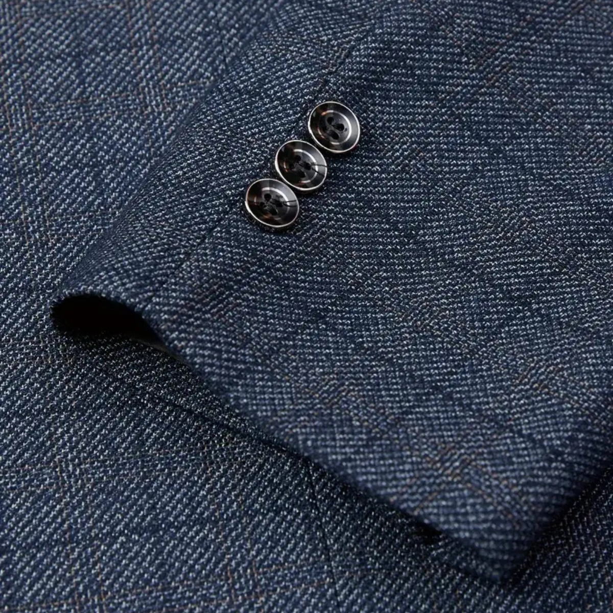 Herrarnas Rutig Blazer - Stilig Kavaj för Formella och Avslappnade Tillfällen