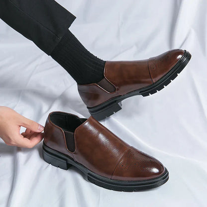 Herrens Slip-On Skor för Smart Casual Användning