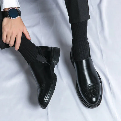 Herrens Slip-On Skor för Smart Casual Användning