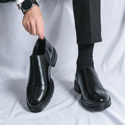 Herrens Slip-On Skor för Smart Casual Användning