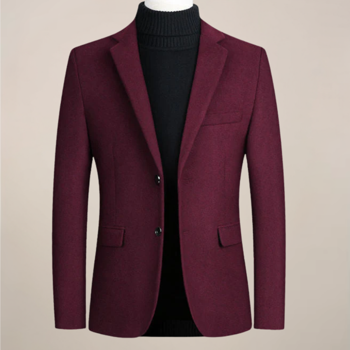 Herrsmart casual blazer - Stilig jacka för alla tillfällen
