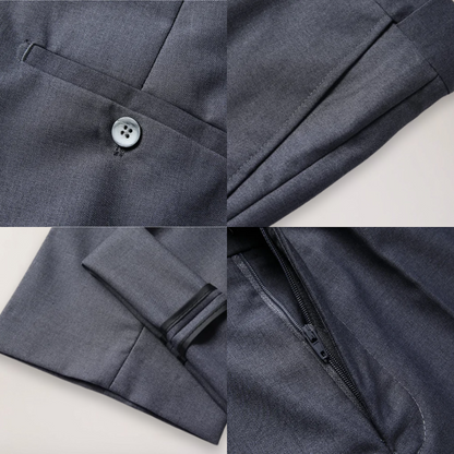 Herrars Tvådelade Formella Kostym – Blazer och Byxor