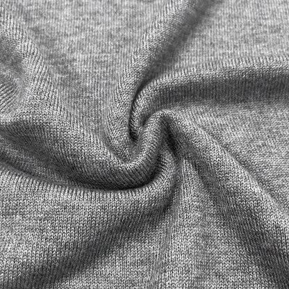 Herr V-ringad Stickad Väst – Idealisk för Stilig Lager-på-Lager