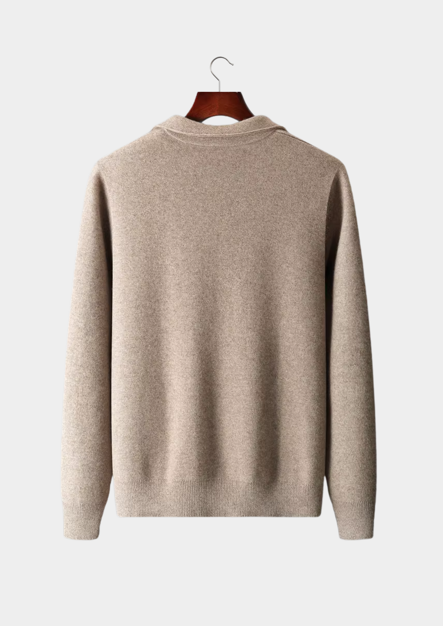 Herr Zip-Up Cardigan Tröja – Stilig Lager för Året Runt Användning