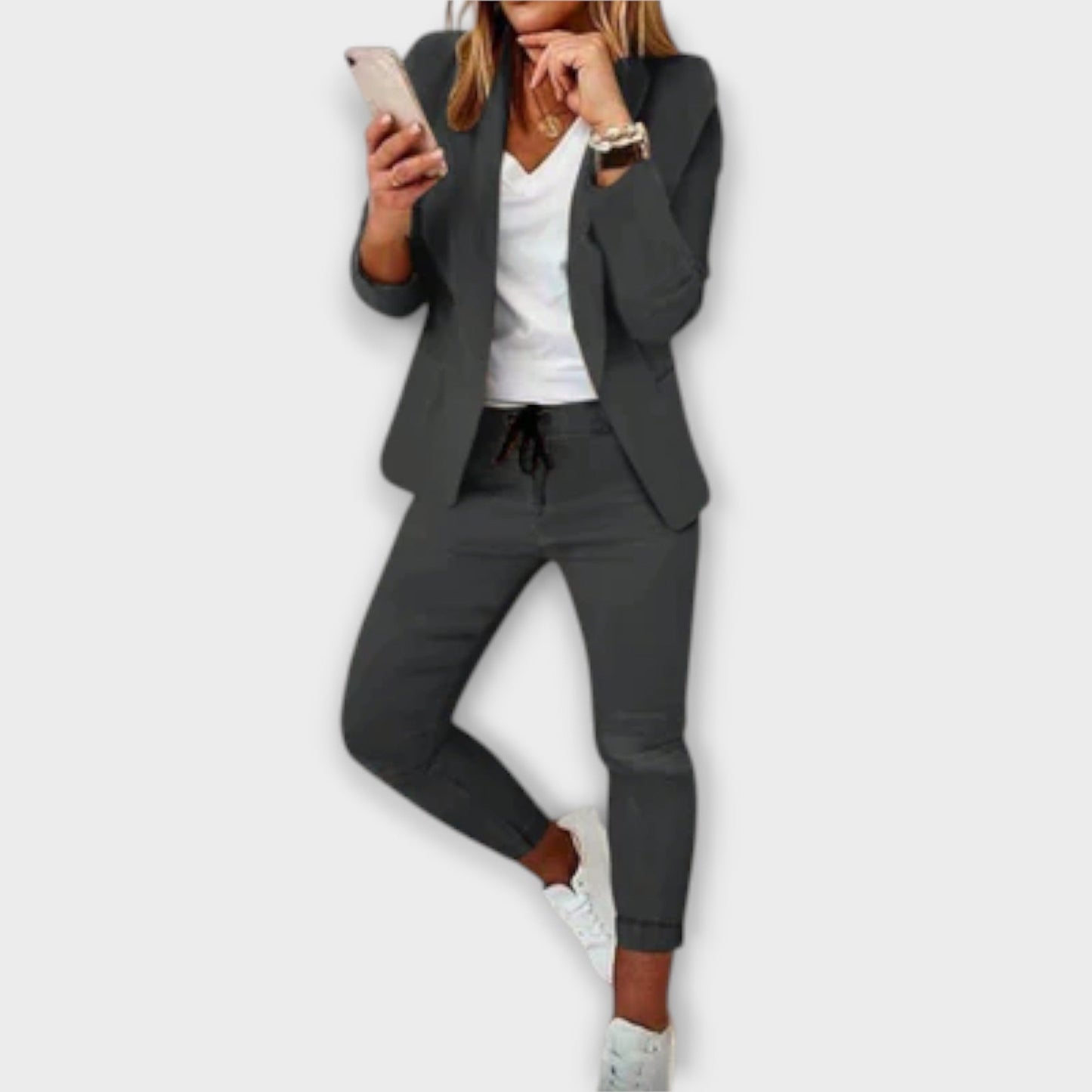 Lyselle | Chic Blazer Set för Alla Tillfällen