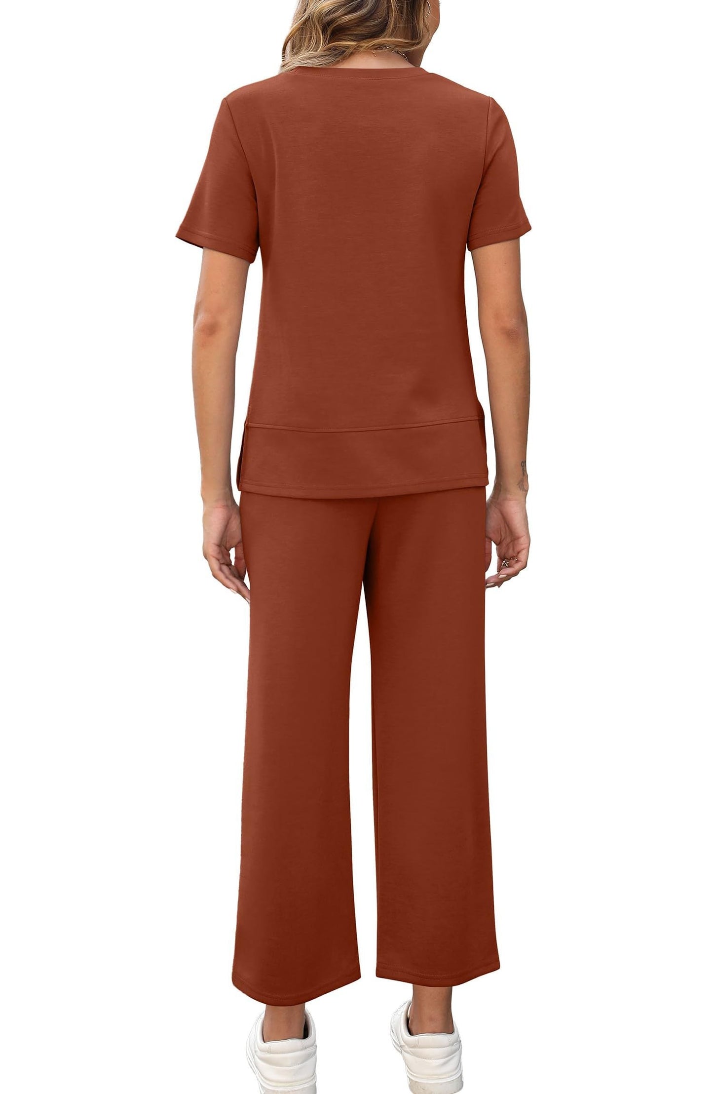 Carmel | Chic Stickad Lounge Set för Vardagsbruk