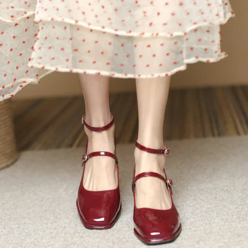 Chic Ankelremmar Klackar för Stiliga Tillfällen