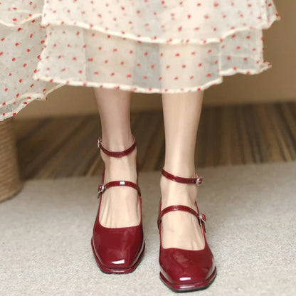 Chic Ankelremmar Klackar för Stiliga Tillfällen