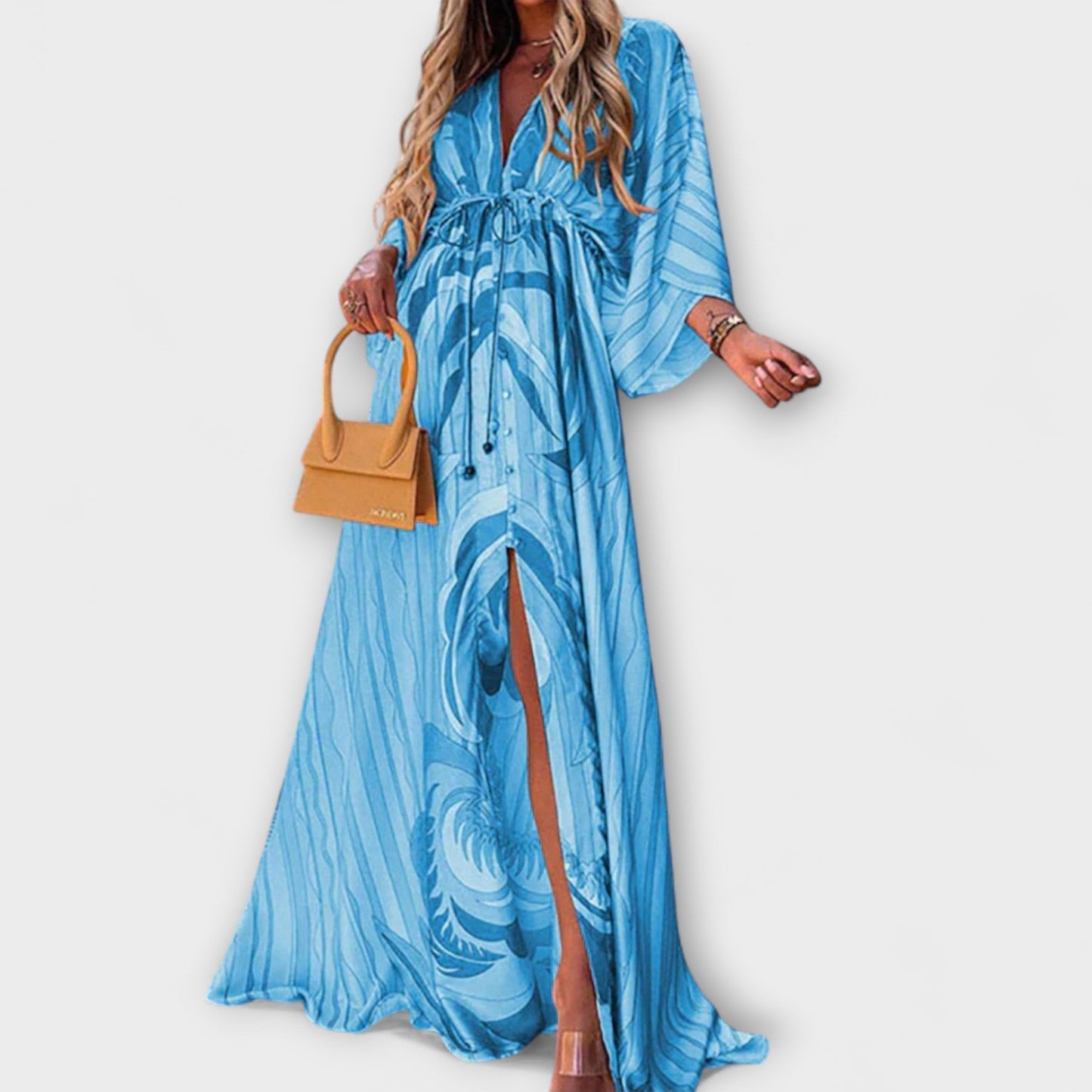 Isla - Livlig Klänning för Alla Tillfällen