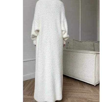 Chic Stickad Cardigan för Vardagsstil