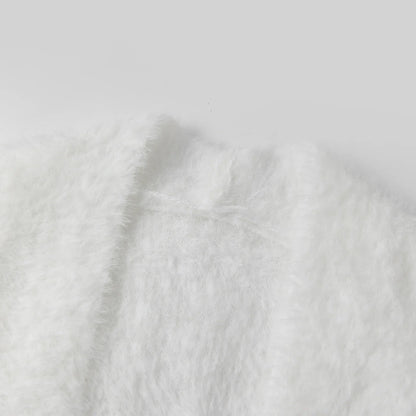 Chic Stickad Cardigan för Vardagsstil