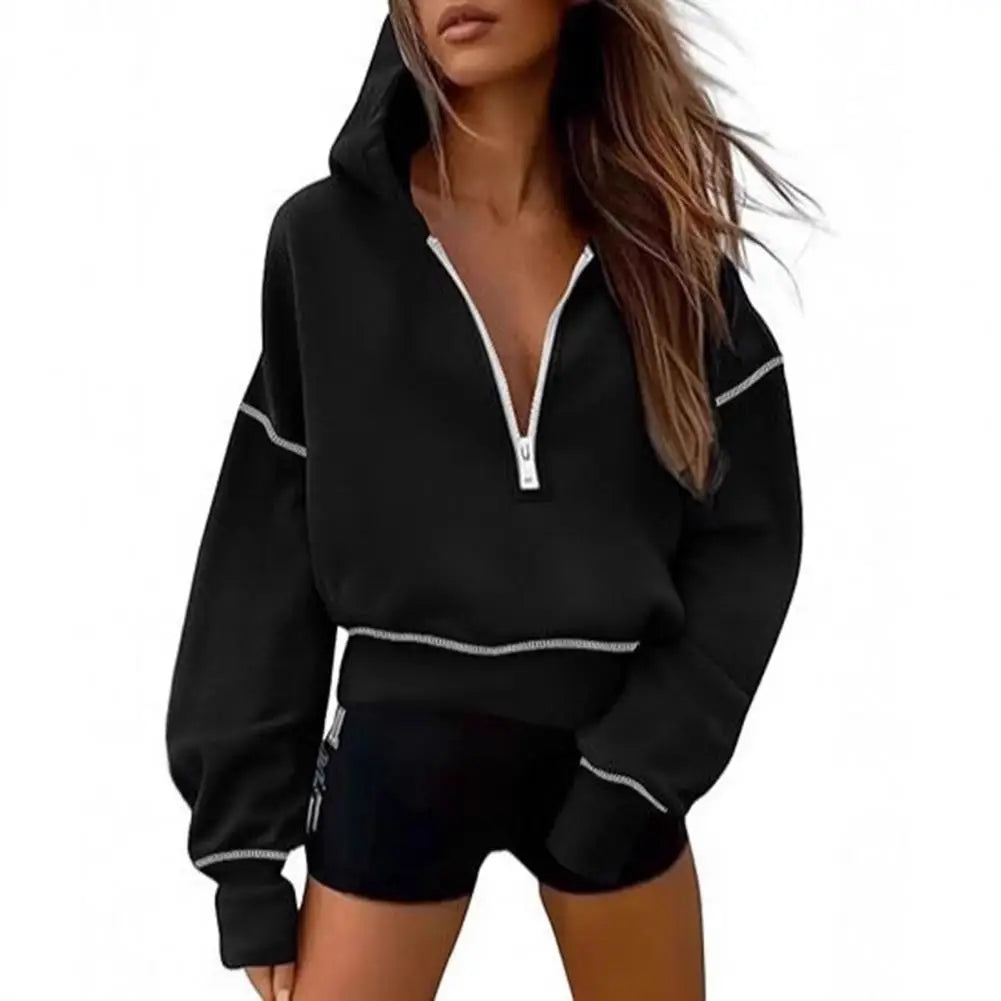 Theresa - Stilig Zip-Up Hoodie för Alla Tillfällen