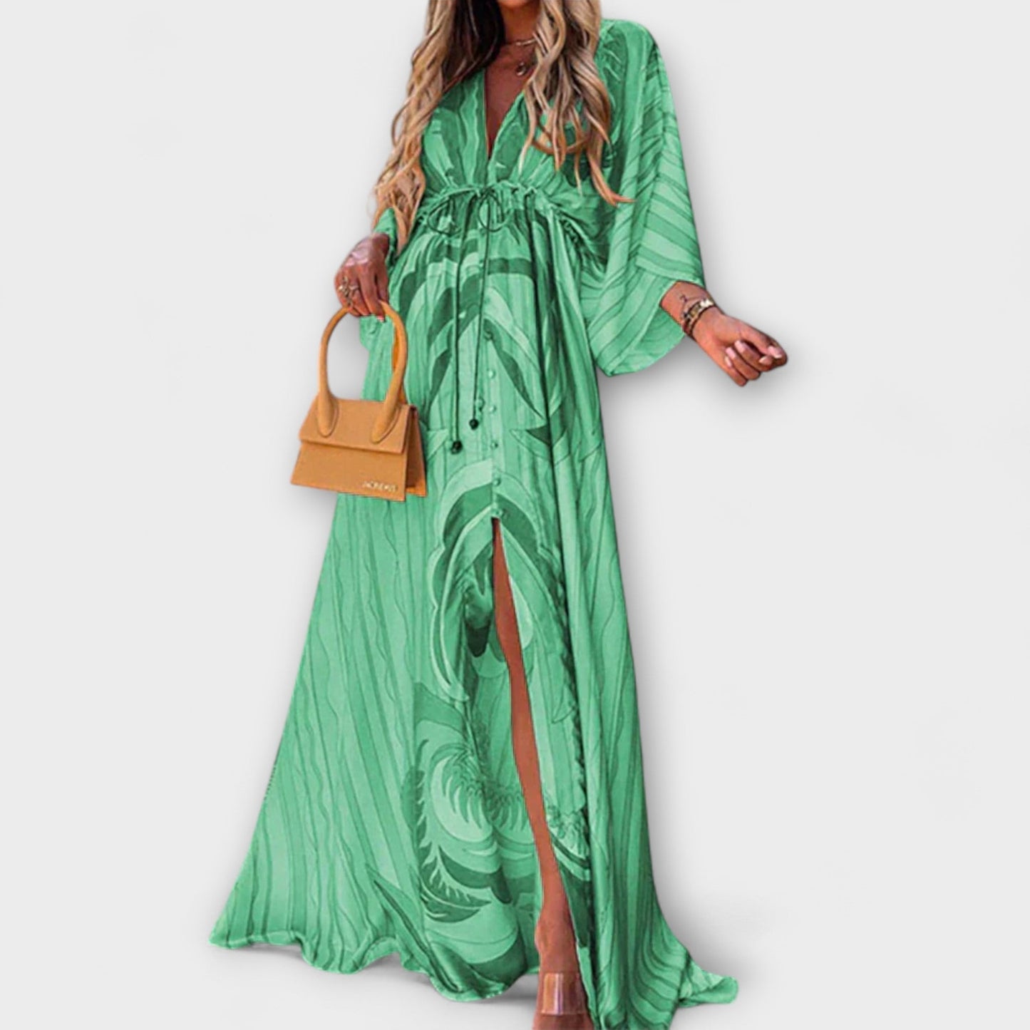 Isla - Livlig Klänning för Alla Tillfällen