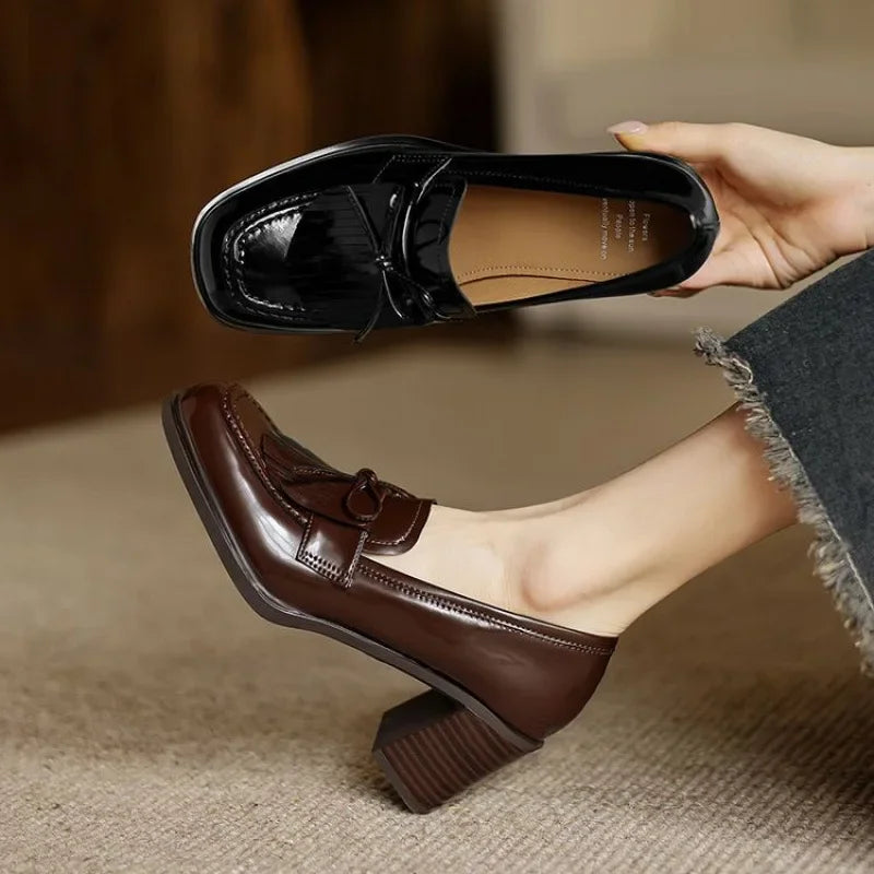 Chic Dorothy Loafer Pumps för Stilsäkra Tillfällen