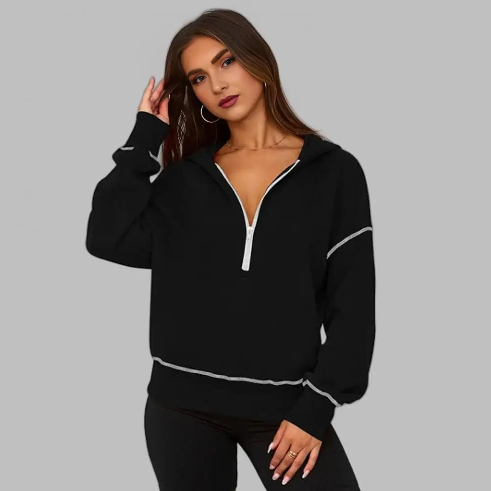Theresa - Stilig Zip-Up Hoodie för Alla Tillfällen