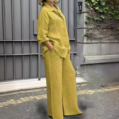 Siamara | Chic Tvådelad Kostym för Alla Tillfällen