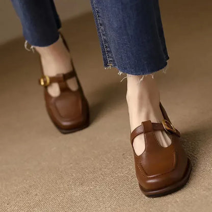 Ysolenne T-Strap Sandaler för Stilig Sommaranvändning