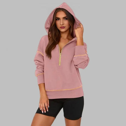 Theresa - Stilig Zip-Up Hoodie för Alla Tillfällen