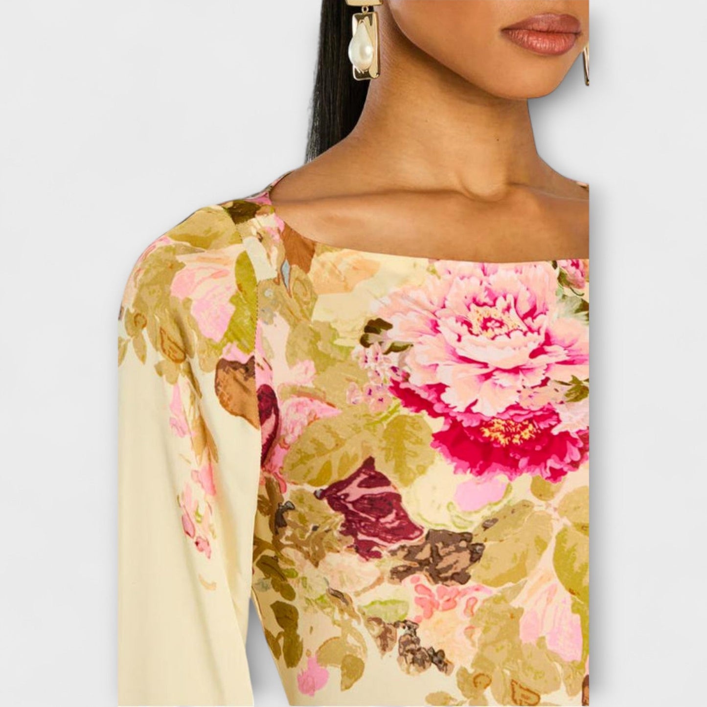 Kelly - Enkel Maxi Klänning för Utomhusfirande