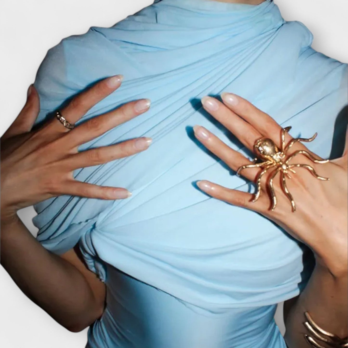 Chic Roll Neck Maxi Klänning för Stiliga Tillfällen