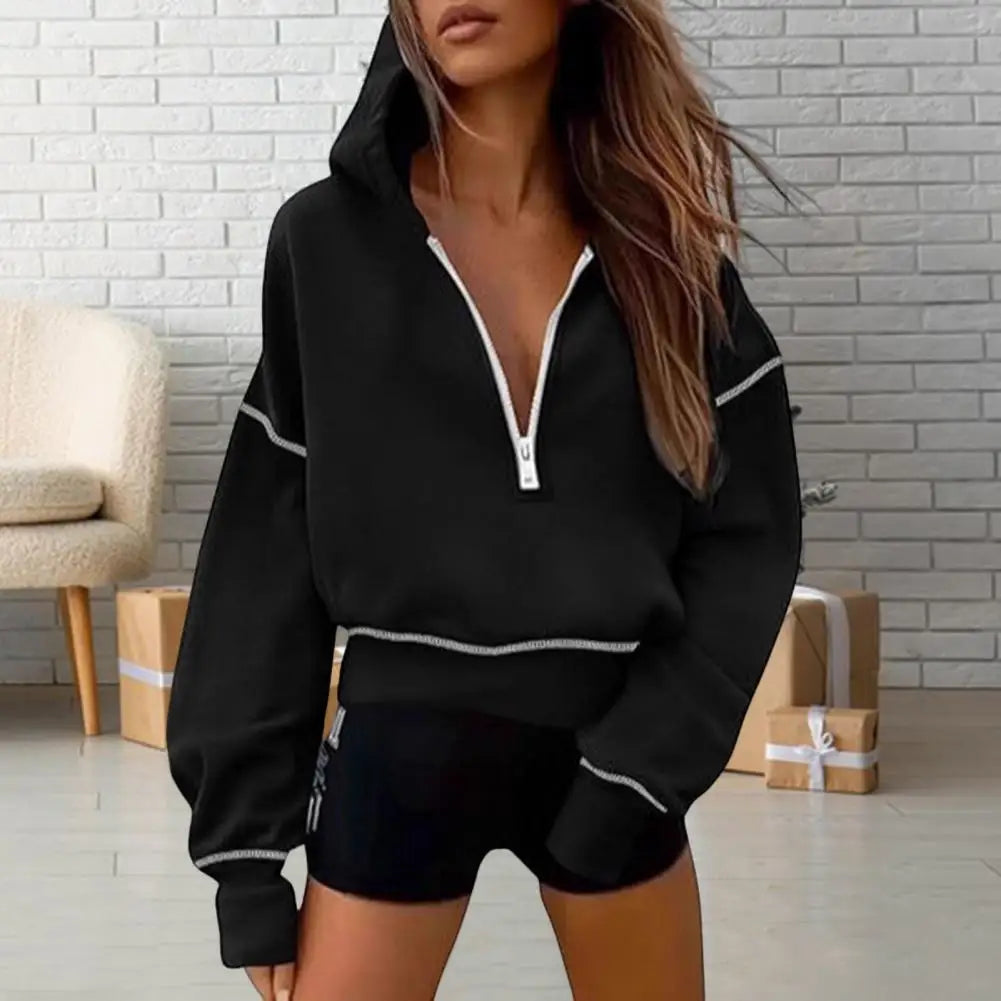 Theresa - Stilig Zip-Up Hoodie för Alla Tillfällen
