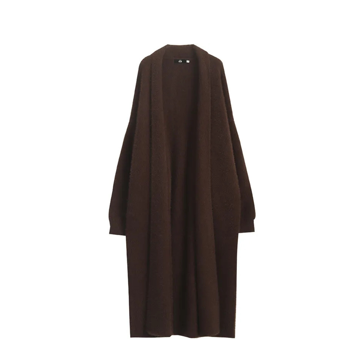 Chic Hoodie Midi Cardigan för alla tillfällen