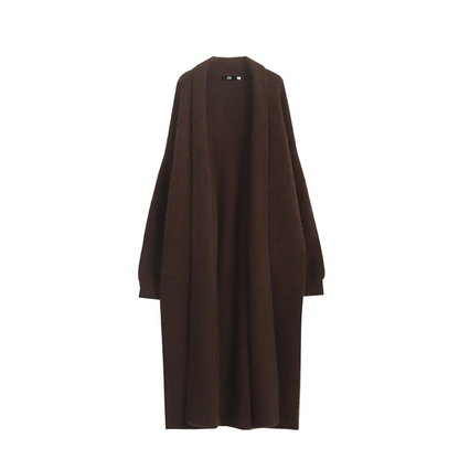 Chic Hoodie Midi Cardigan för alla tillfällen