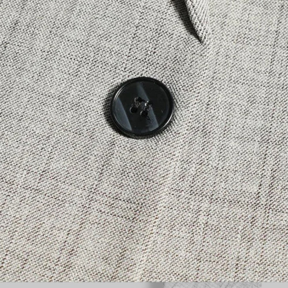 Stilig Två-Knappars Blazer för Män