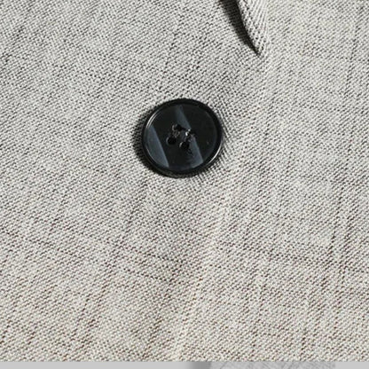 Stilig Två-Knappars Blazer för Män