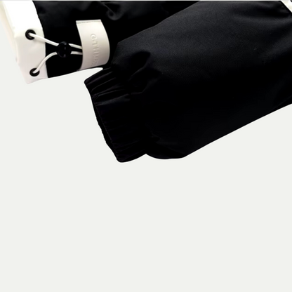 Unisex Huva Puffer Parka – Isolerad Vinterklädsel