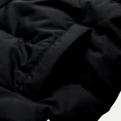 Unisex Huva Puffer Parka för Vinteräventyr