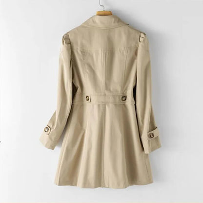 Chic Kvinnors Trench Coat för Alla Tillfällen
