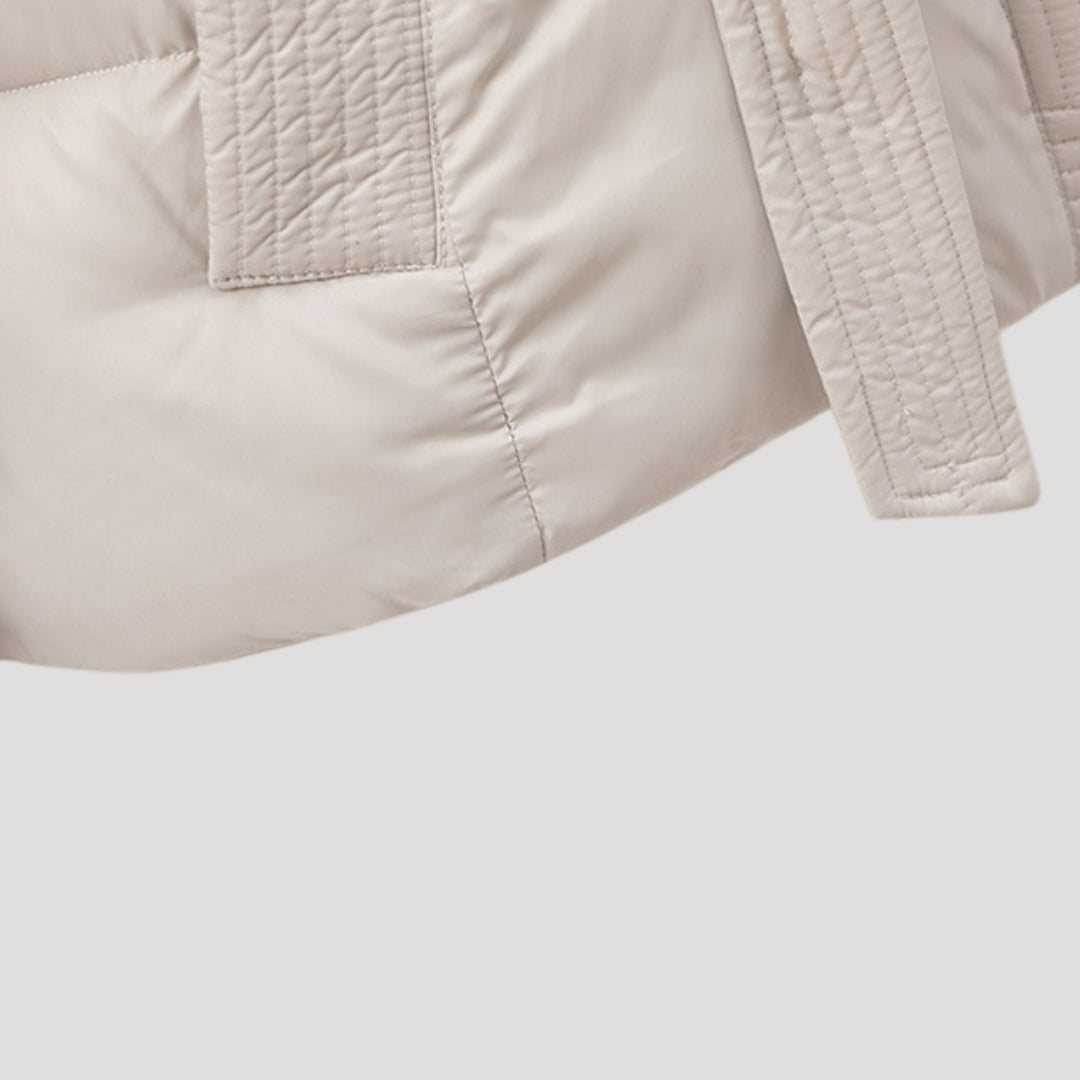 Stilig Huva Pufferjacka för Vinterbruk