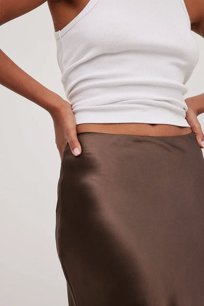 Chic Kvinnors Maxi Kjol för Särskilda Tillfällen