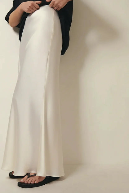 Chic Kvinnors Maxi Kjol för Särskilda Tillfällen