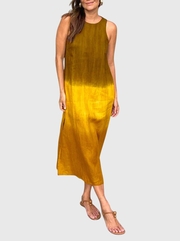 Chic Tryckt Klänning för Alla Tillfällen