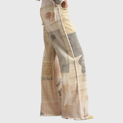 Alma - Stilig Byxa med Vid Ben för Alla Tillfällen