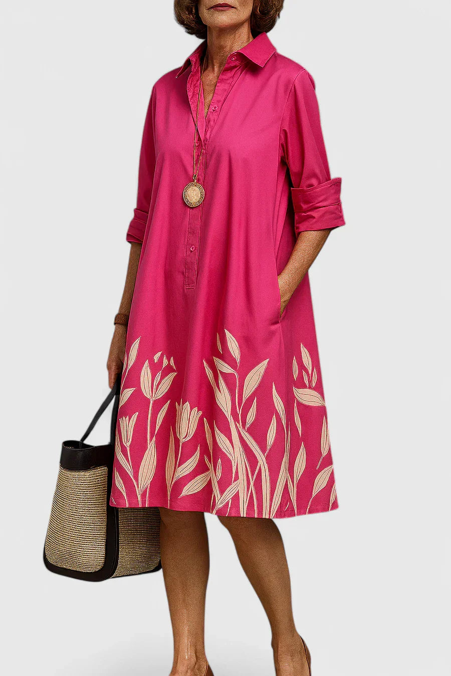 Camrynah | Chic Midi Klänning för Evenemang