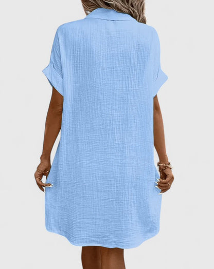 Gianelleza™ | Chic Midi Klänning för Alla Tillfällen