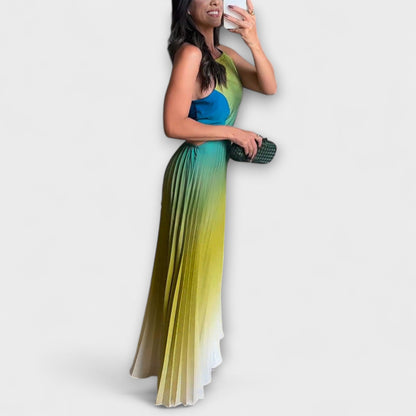 Chic Rygglös Tie-Dye Balldress