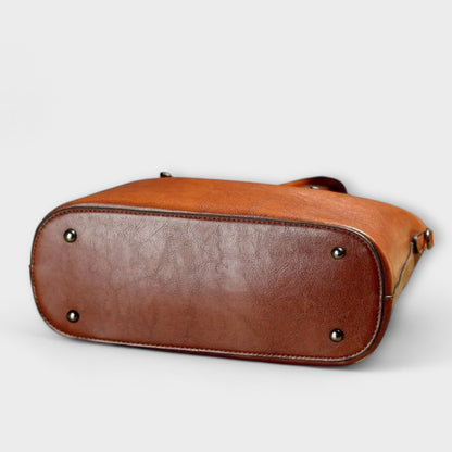 Olivia - Chic Vintage Axelväska för Alla Tillfällen