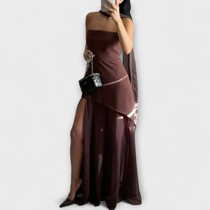 Chiffon Maxiklänning för Särskilda Tillfällen