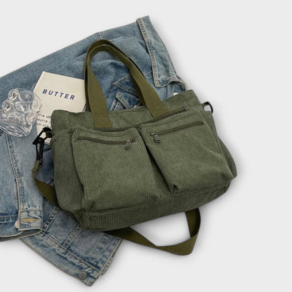 Olivia - Chic Canvas Tote för vardaglig stil