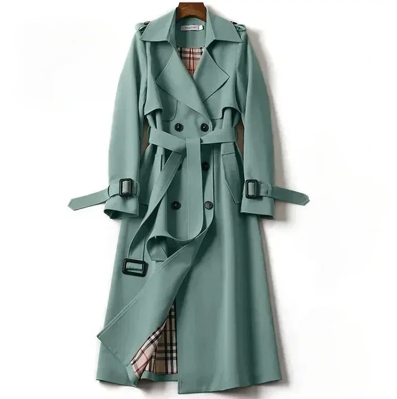 Chic Kvinno Trench Coat för Alla Tillfällen