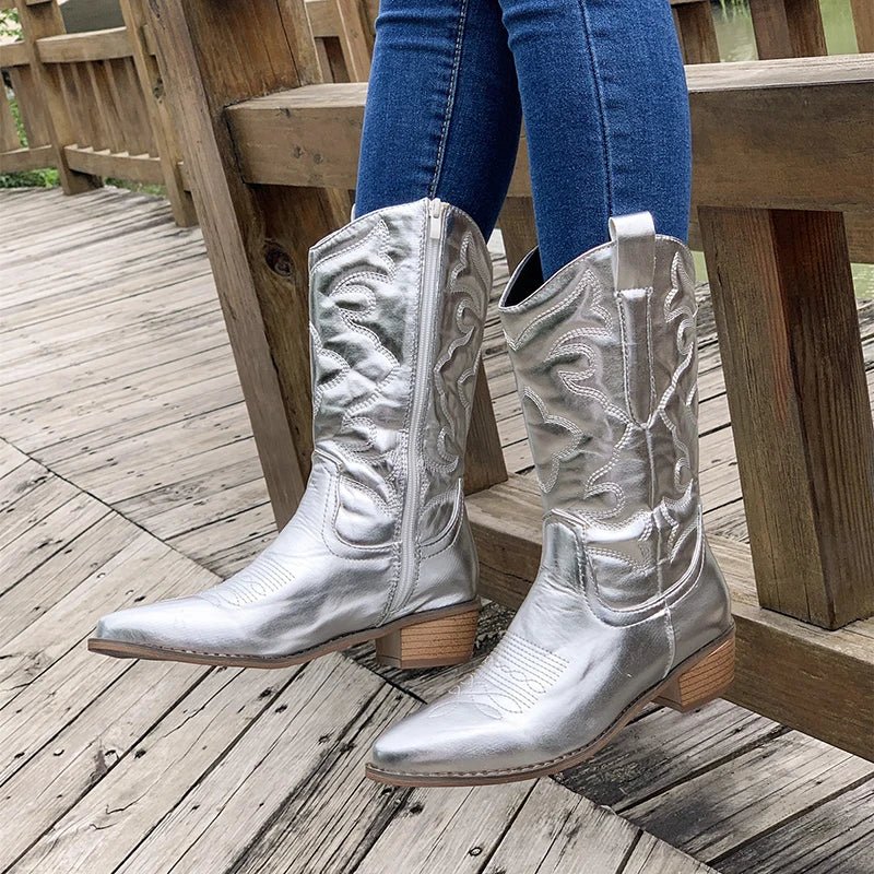 Bella - Stiliga Western Cowboy Boots för Alla Tillfällen