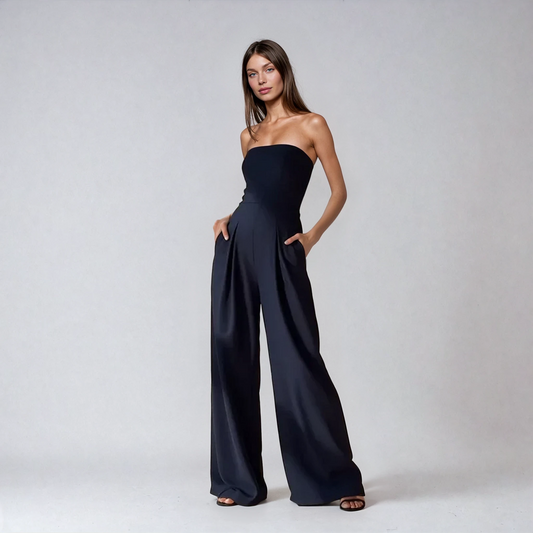 Chic Off-Shoulder Vida Byxor Jumpsuit för Alla Tillfällen