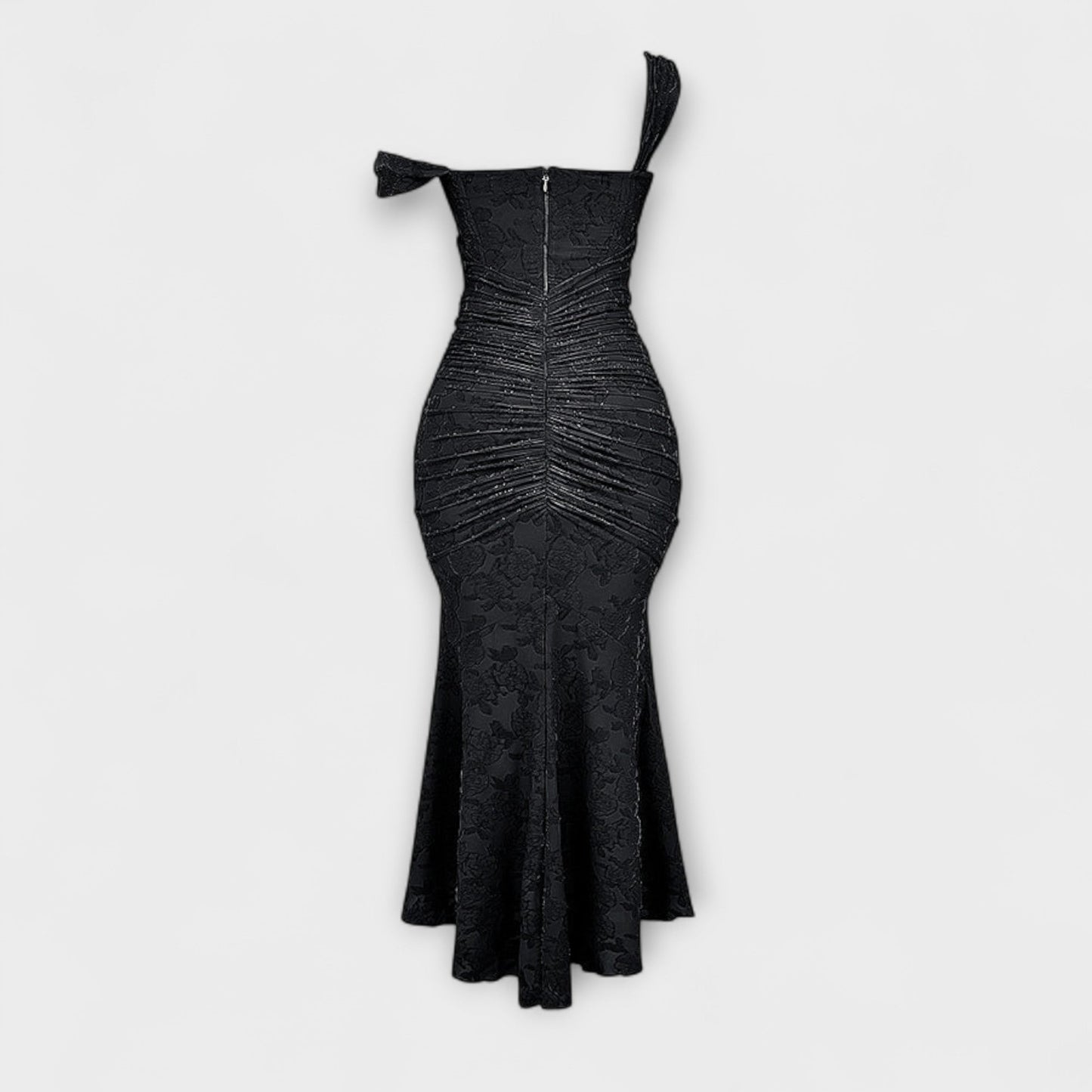 Renske - Chic Korsett Lång Klänning för Evenemang