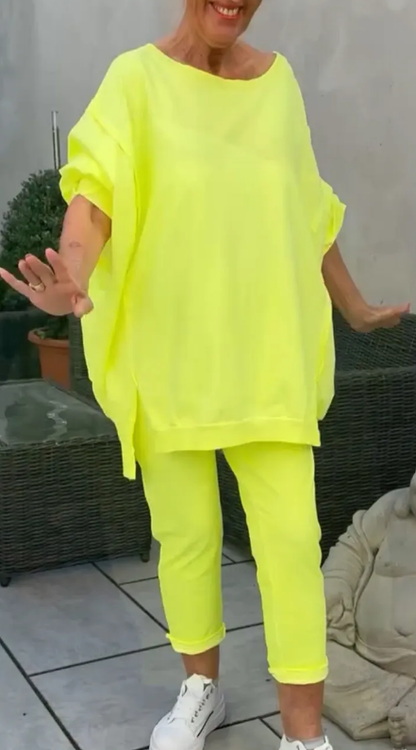 Ida | Chic Bomull Lounge Ensemble för Vardagsbruk