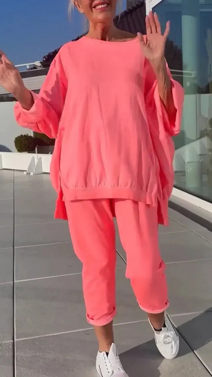 Ida | Chic Bomull Lounge Ensemble för Vardagsbruk