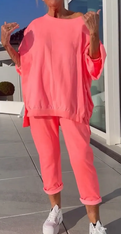 Ida | Chic Bomull Lounge Ensemble för Vardagsbruk